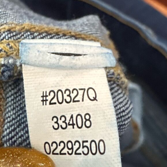 SPANX Blue Flare Wide Leg Stretchy Pull on Denim Jeans Size Small Petite - Picture 6 of 6